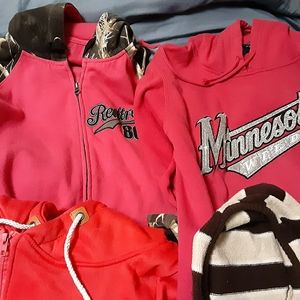 Lot of size small womens hoodies